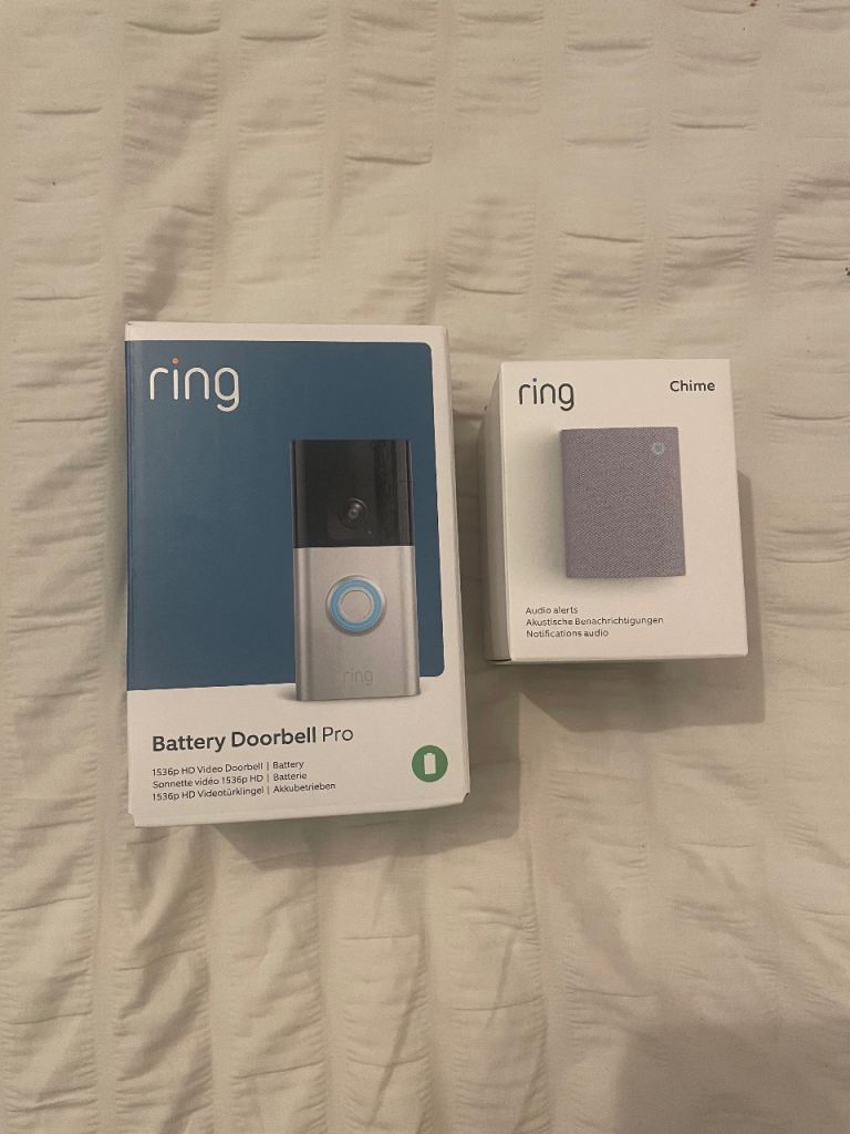 Ring Battery Doorbell Pro & Chime – Brand New