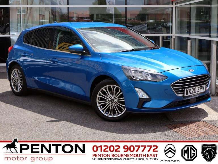 2020 Ford Focus 1.0T EcoBoost Titanium X Auto Euro 6 (s/s) 5dr HATCHBACK Petrol Automatic