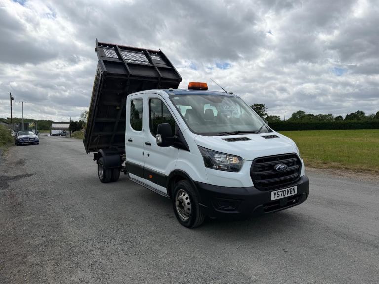 Ford Transit 2.0 350 EcoBlue Leader  Double Cab tipper 4dr Diesel Man... 2020/70