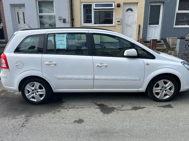 Vauxhall, ZAFIRA, MPV, 2013, Manual, 1598 (cc), 5 doors