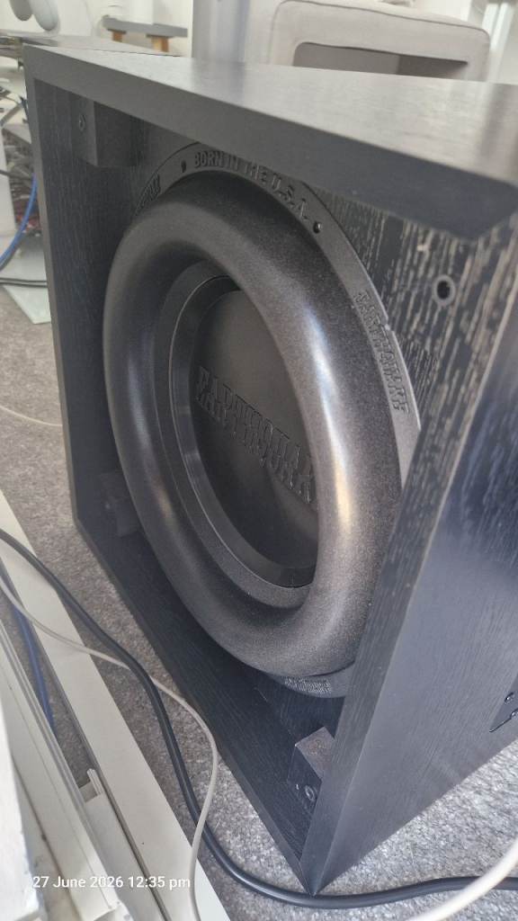 Earthquake Subwoofer MKIV 12 dual subwoofer 450 watts 