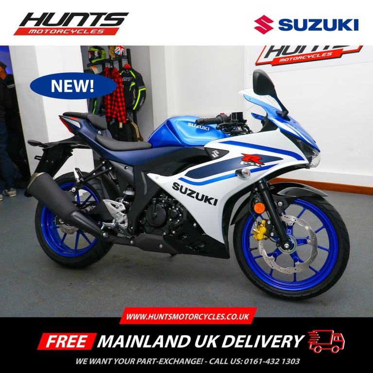NEW Suzuki GSX-R125. Learner Legal Supersport £3,999 ON THE ROAD (NO ADDED FEES)