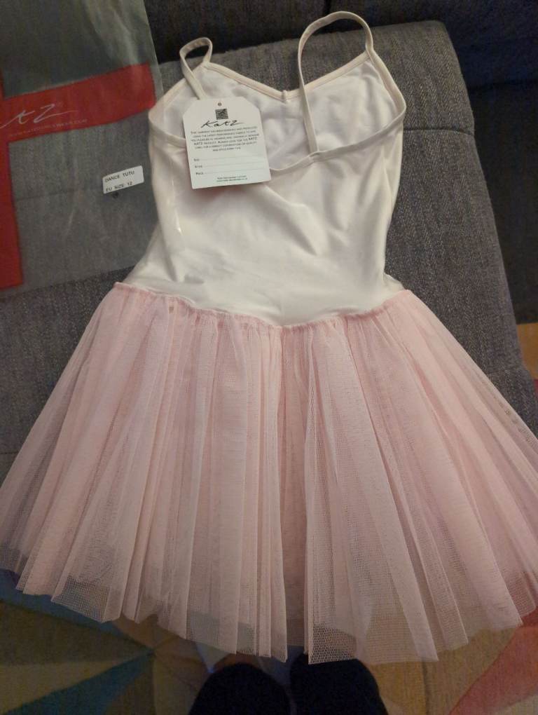 Pink ballet tutu costume age 10
