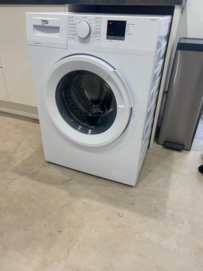 Beko Washing Machine - White, Good Condition