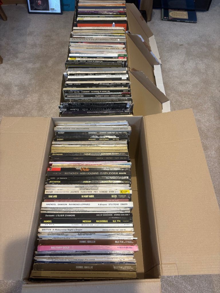 Opera and classical vinyl box sets FREE