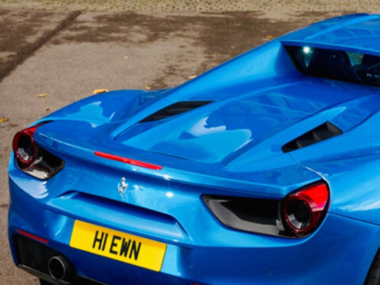 Personal private cherished number plate for sale