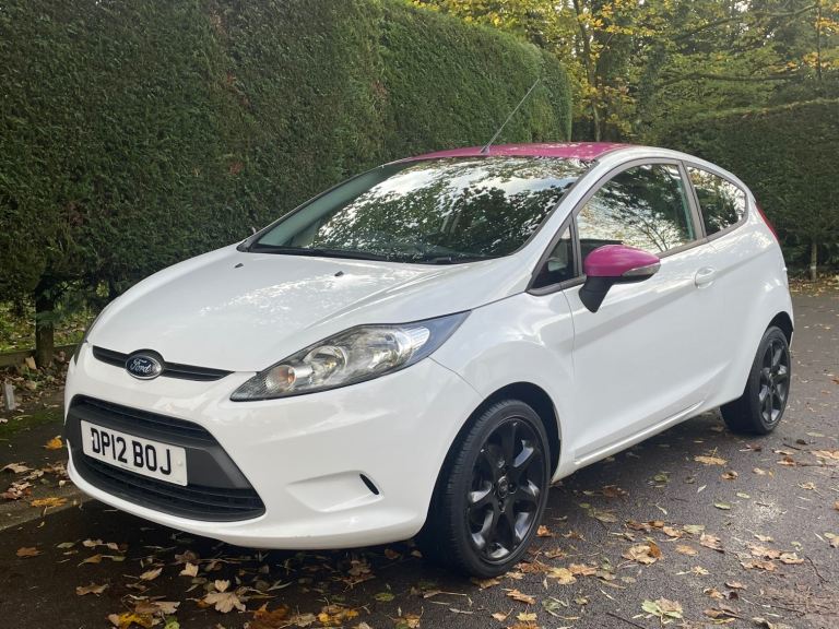 2012 Ford Fiesta 1.2 Style, 12 Month MOT, New Cambelt, Pink Roof 