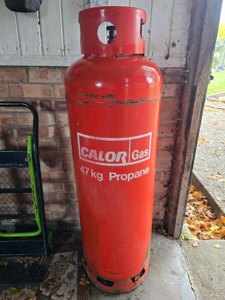Full Calor gas bottle propane 47kg Unused Caravan etc