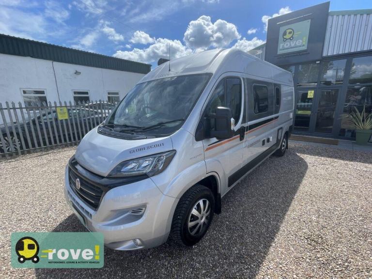 Globecar Globescout 3 Berth 4 Belt End Garage Campervan Auto 3500kg