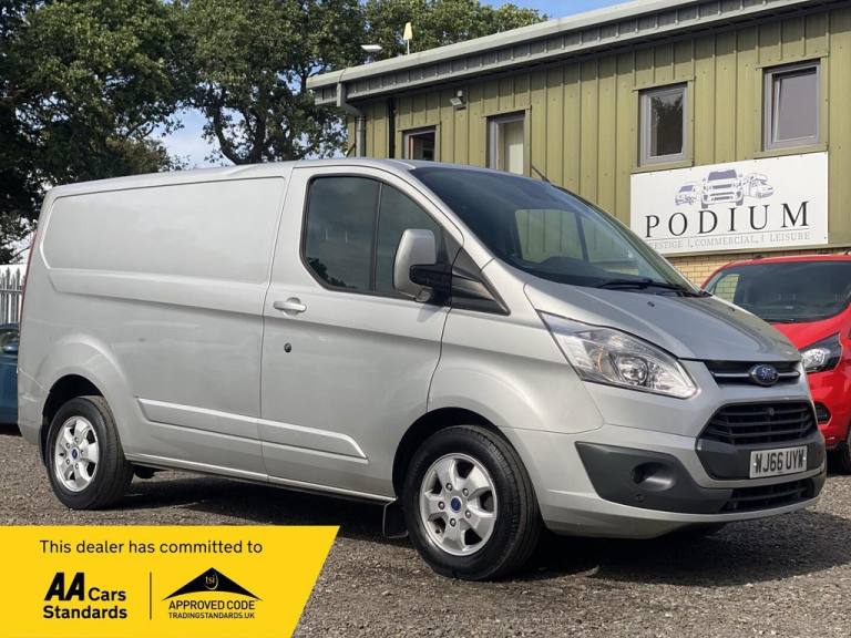 2016 Ford Transit Custom 2.0 TDCi 130ps Low Roof Limited Van PANEL VAN DIESEL Manual