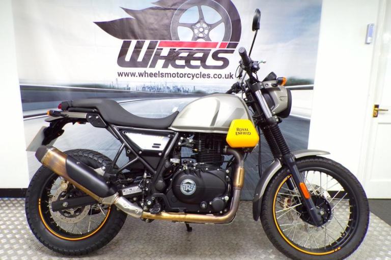 2022 ROYAL ENFIELD SCRAM 411 WITH ONLY 4270 MILES FROM NEW