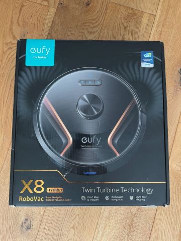 Eufy RoboVac X8 Hybrid Robotic Vacuum – Good Condition | in