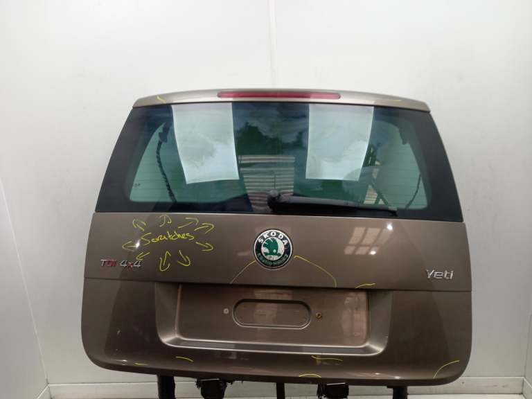 Skoda Yeti Boot Lid Tailgate 2009-2014 5 Door Hatchback F8n