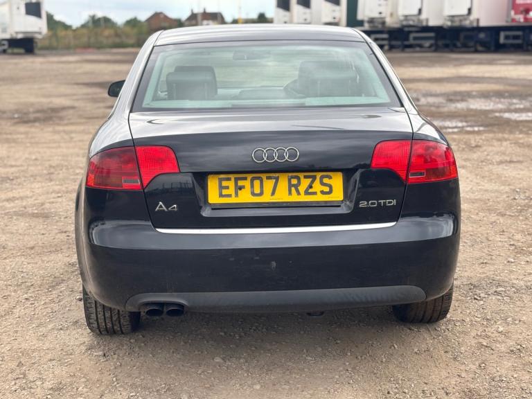 2007 Audi A4 2.0 TDi TDV SE 4dr SALOON Diesel Manual