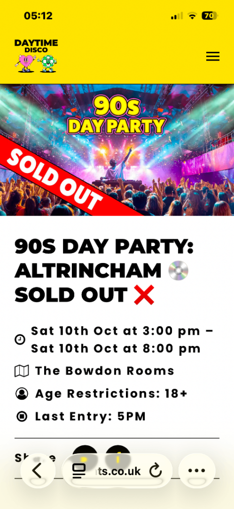 Daytime 90s Dance Party