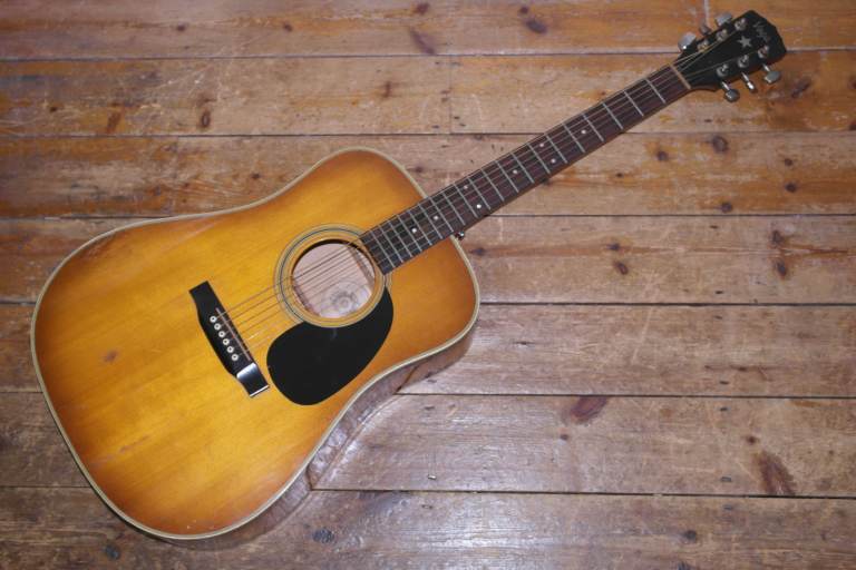 1970s Vega V 646 dreadnought acoustic made by C.F. Martin guitars in the Netherlands