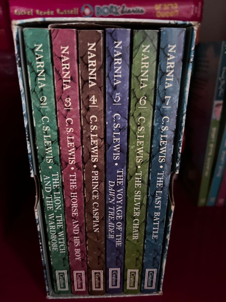 Enid Blyton & chronicles of Narnia by CS Lewis  