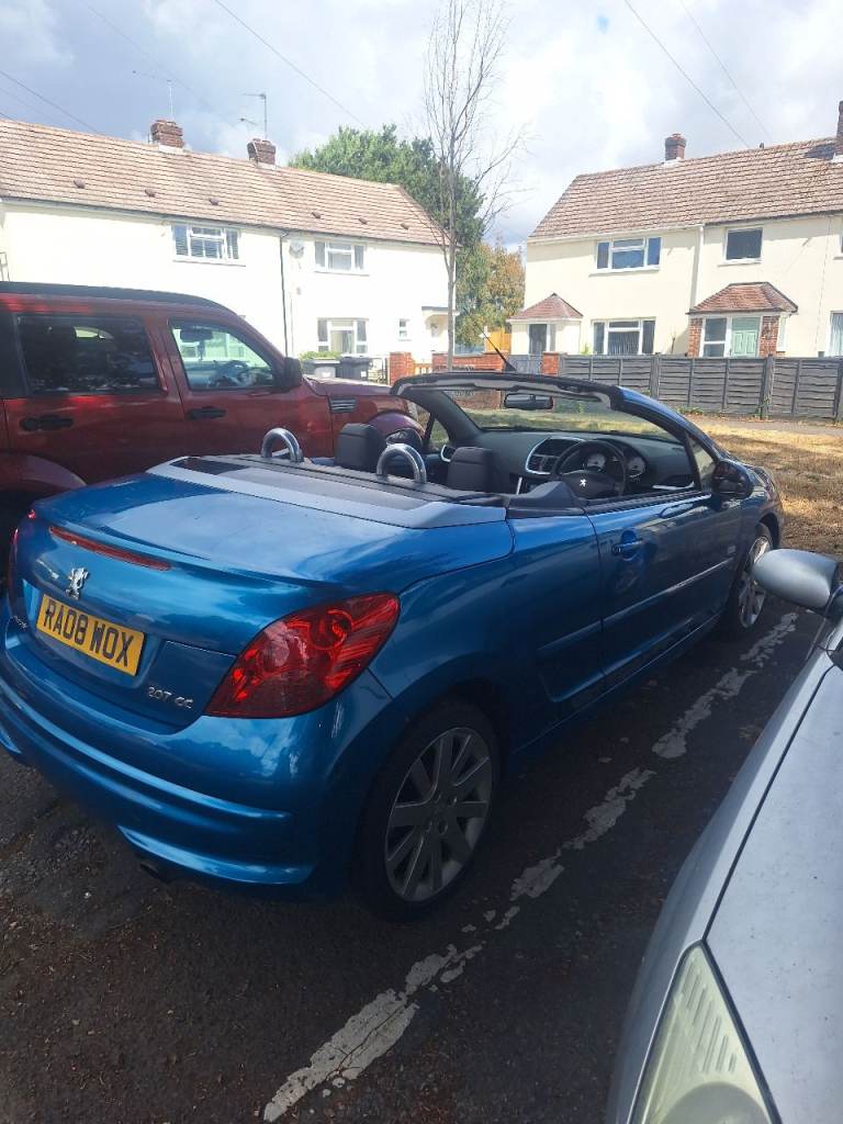 Peugeot, 207, Convertible, 2008, Manual, 1598 (cc), 2 doors
