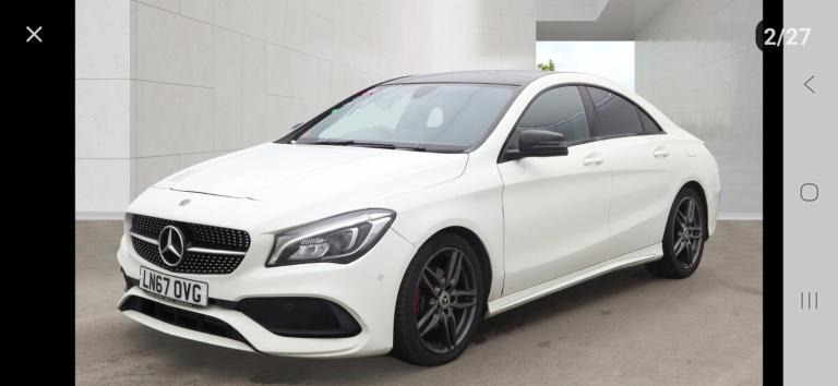 2017 Mercedes-Benz CLA CLA 200d AMG Line 4dr SALOON Diesel Manual