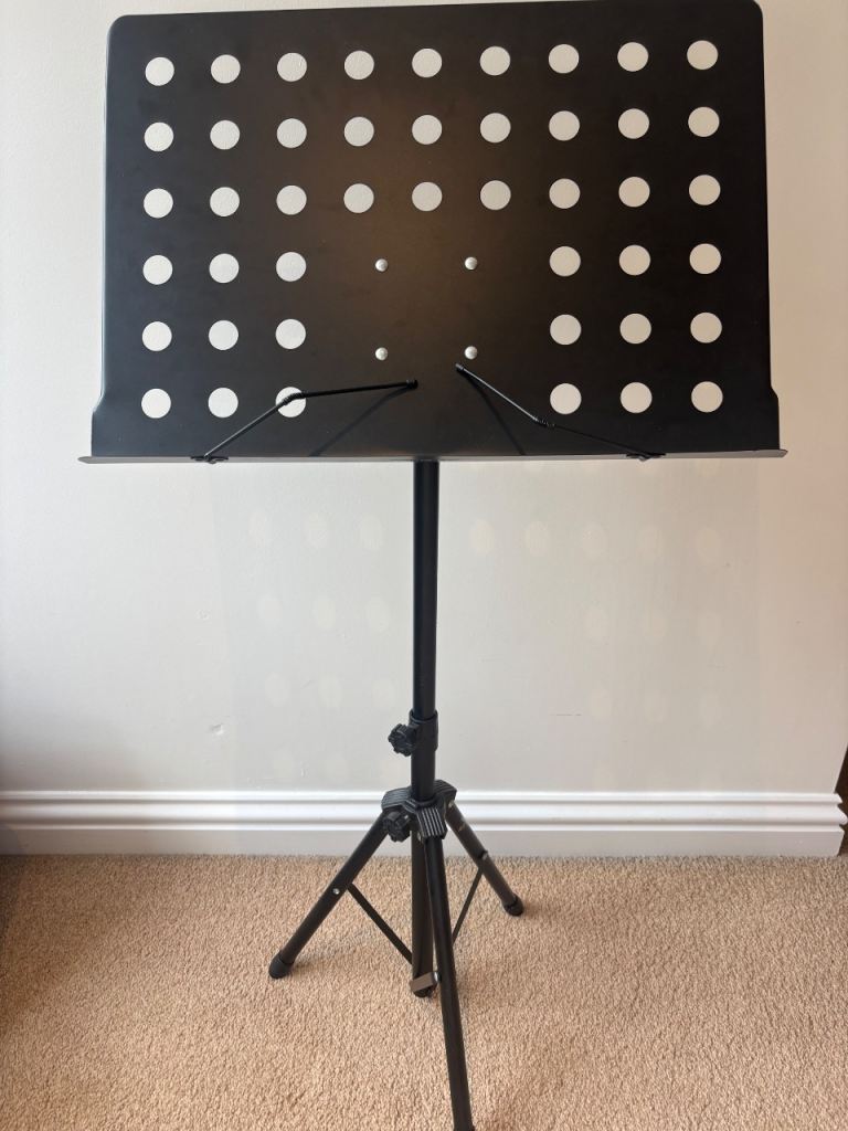 Black Music Stand - As Good As New