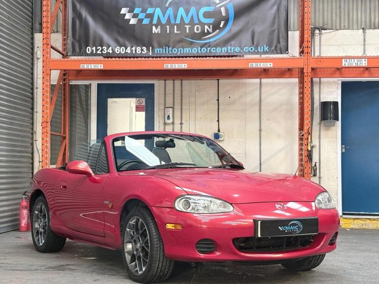 2004 Mazda MX-5 1.8i Euphonic 2dr CONVERTIBLE PETROL Manual