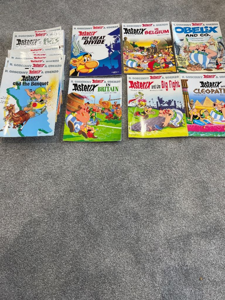 image for Asterix comic book collection