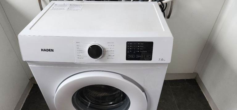 Haden White Washing Machine - Good Condition, Reliable