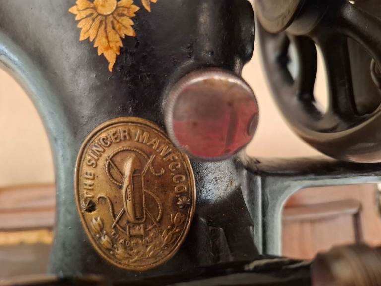 Old singer sewing machine