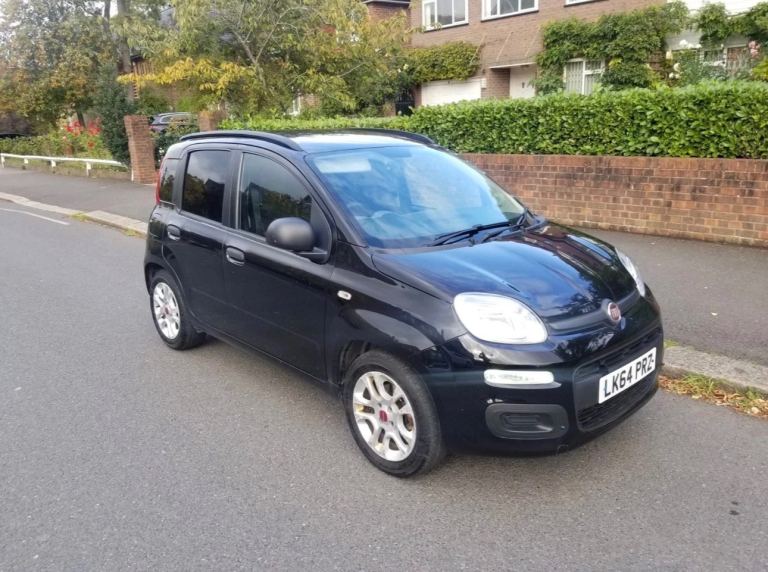 2014 FIAT PANDA 500 TWINAIR 0.9 AUTOMATIC BLACK PETROL RARE TINTS ALLOYS ULEZ