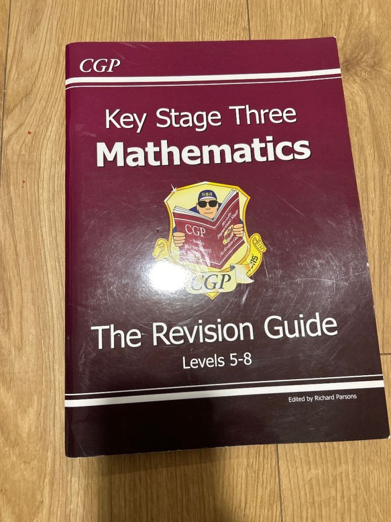 CGP Key Stage Three Mathematics Revision Guide Levels 5-8