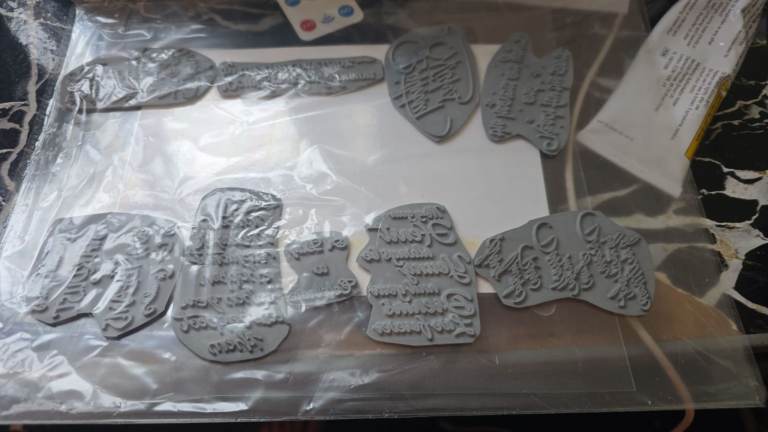 Craft Stamp Set – Various Designs, Good Condition lot5