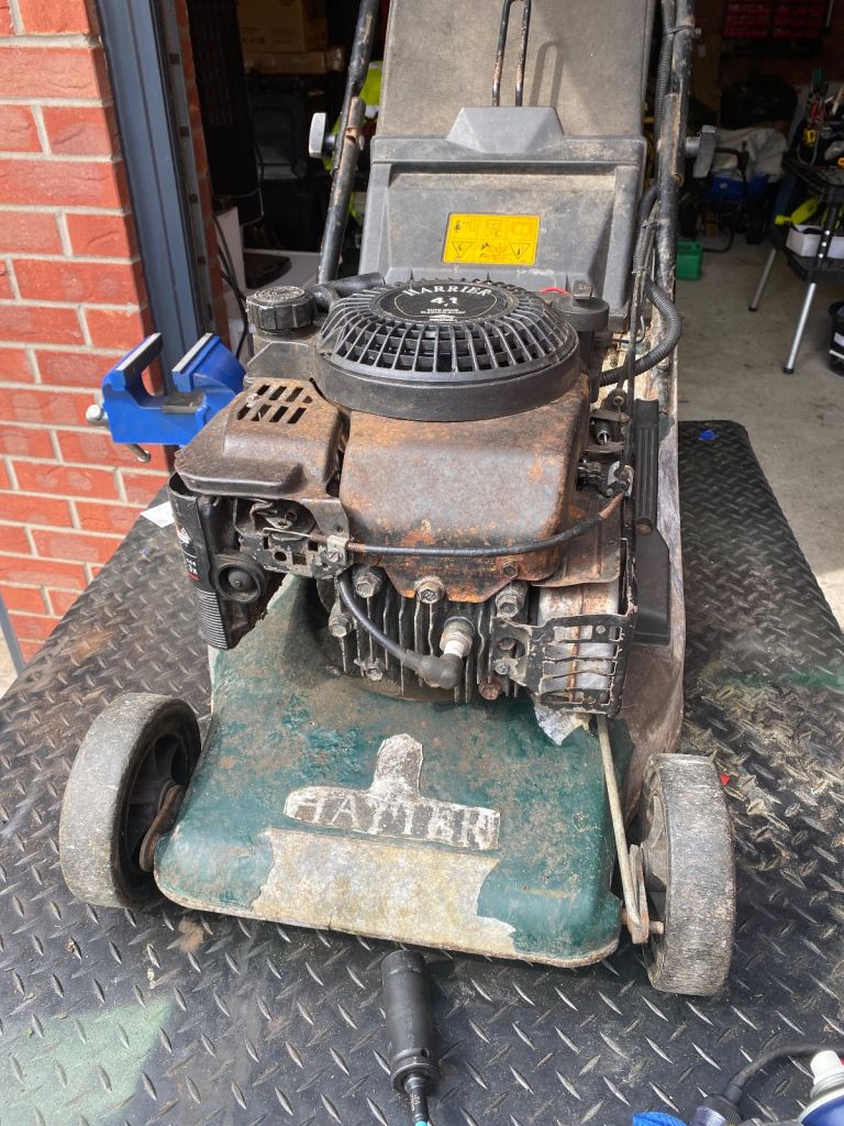 Hayter petrol lawnmower