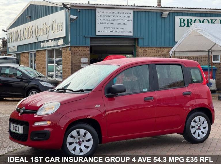 2012 Fiat Panda 1.2 Pop Hatchback 5 Door CanCan Red Petrol Manual Euro 5 (69 bhp) Hatchback Petro...