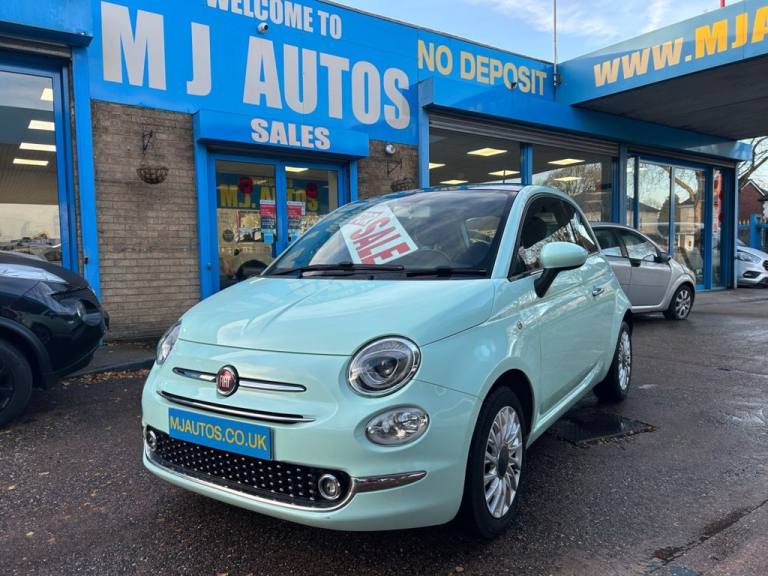 2016 66 FIAT 500 1.2 LOUNGE HATCHBACK 3DR PETROL MANUAL EURO 6 (S/S) (69 BHP)