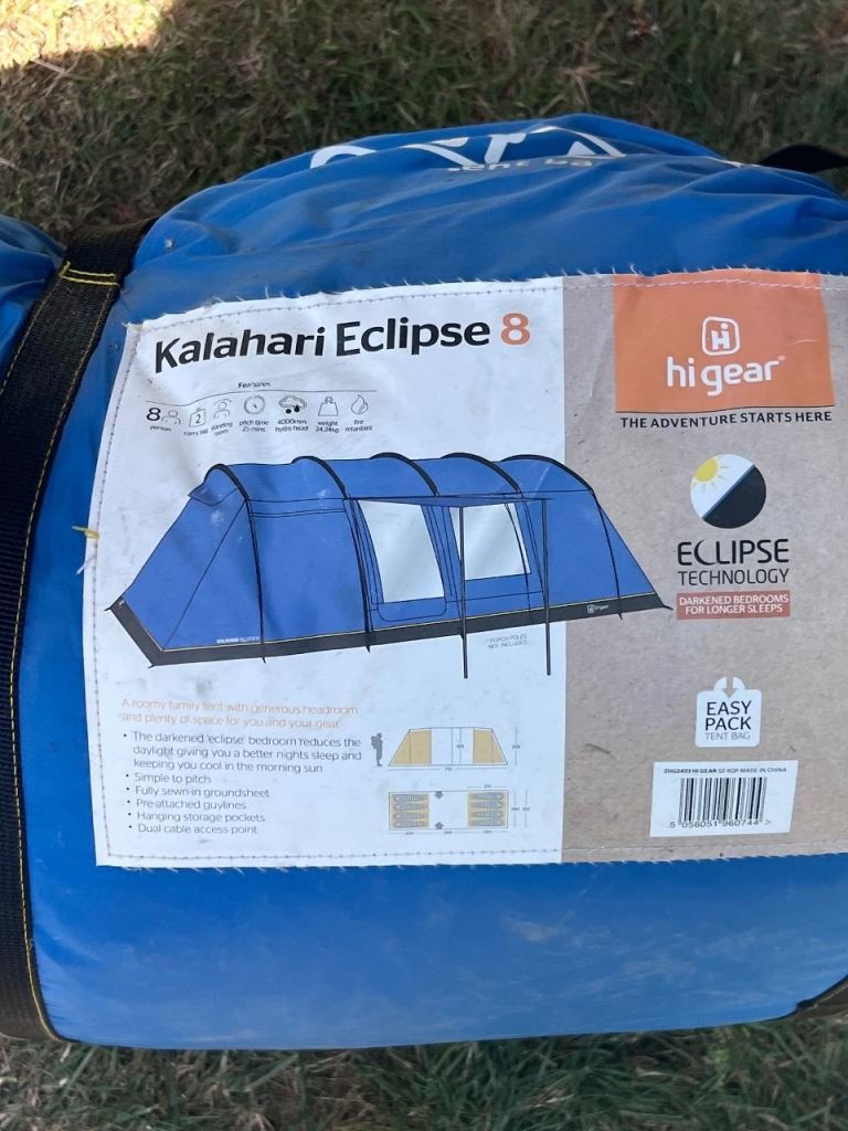 Kalahari Eclipse 8 man tent 