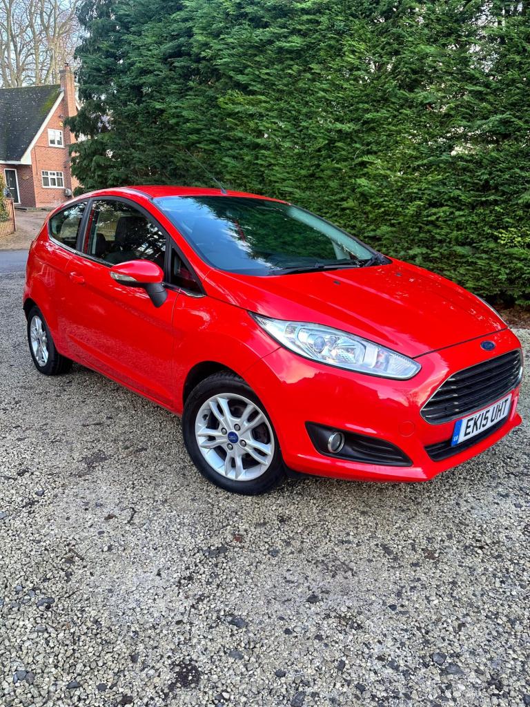 2015 Ford Fiesta 1.0 EcoBoost Zetec 3dr HATCHBACK Petrol Manual