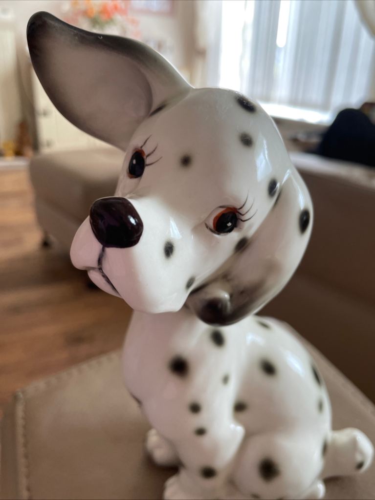 Dalmatian dog ornament 