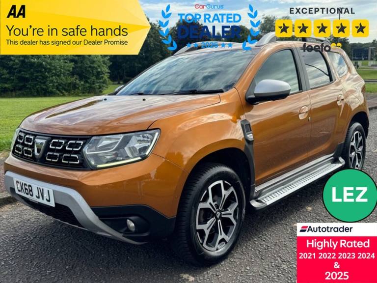 2018 Dacia Duster 1.5 Blue dCi Prestige SUV 5dr Diesel Manual Euro 6 (s/s) (115 ps) HATCHBACK Die...