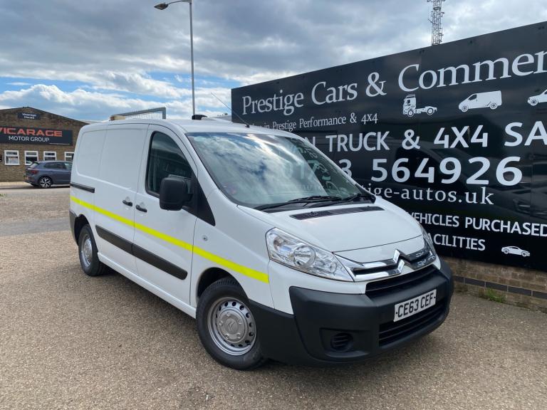 2014 Citroen Dispatch 1000 1.6 HDi 90 Enterprise DOG CAGES ANIMAL TRANSPORT VAN 61K 1 COUNCIL OWN...