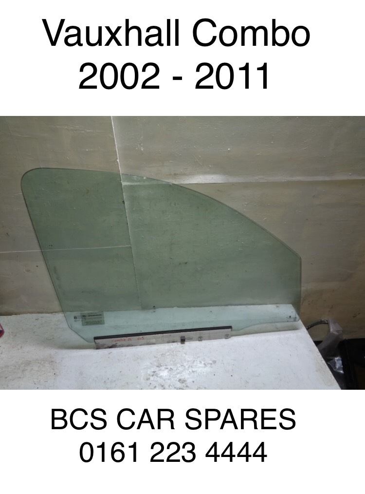 Vauxhall Combo. Window glass. Drivers side. 
