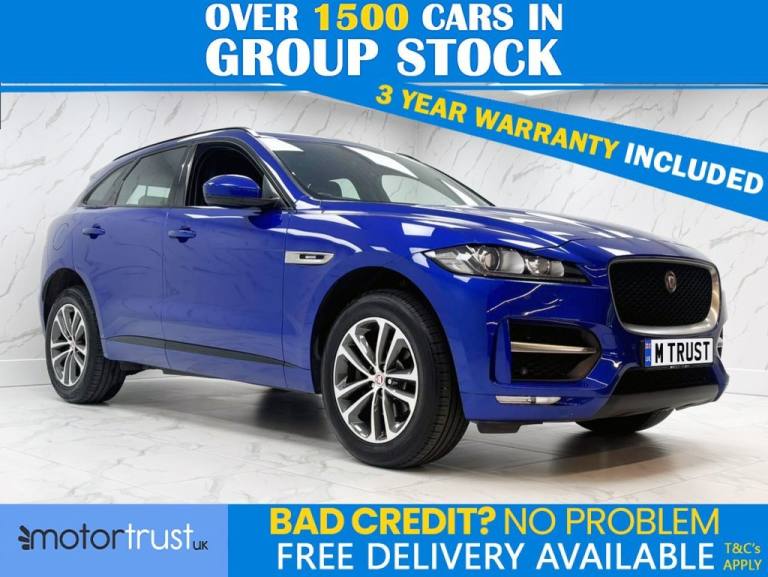 2019 Jaguar F-Pace 2.0 D180 R-Sport SUV 5dr Diesel Auto AWD Euro 6 (s/s) (180 ps) ESTATE Diesel A...