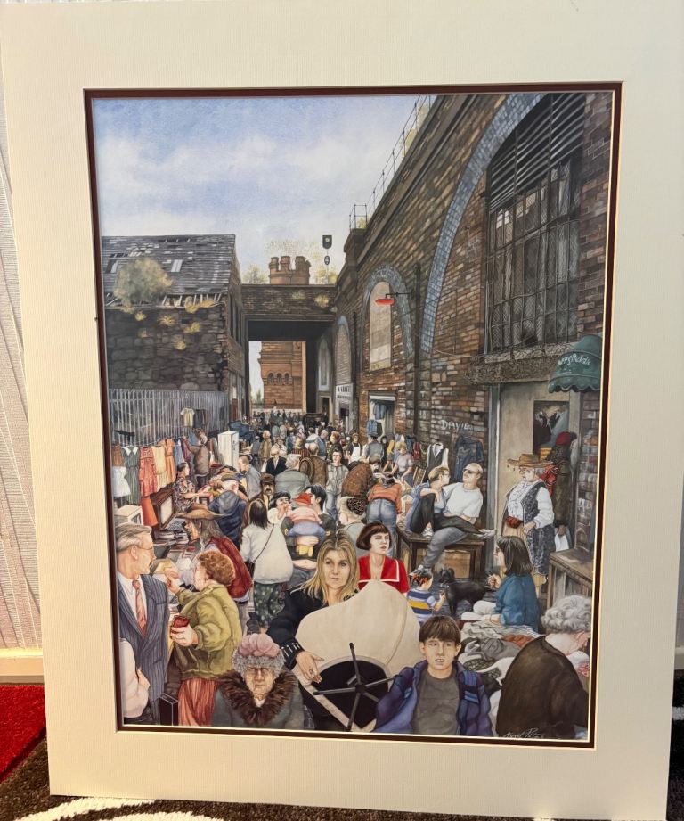 Avril Paton “Paddy’s Market”Print