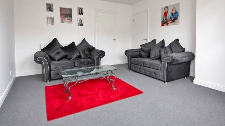 🛋️ BRAND NEW Nicola 3+2 Sofa Set 🩶 Steel Grey Plush Velvet ✨ Luxury Chesterfield Style