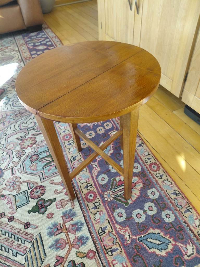 Side Table Teak Mid Century 