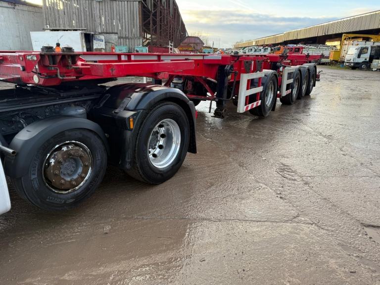 2015 SDC MULTIFUNCTION 4 AXLE TRAILER ...SPLITS 