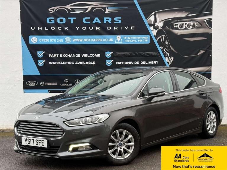2017 Ford Mondeo 2.0 TDCi ECOnetic Zetec 5dr HATCHBACK DIESEL Manual