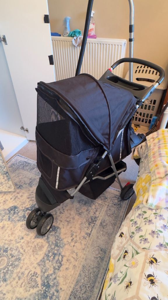 Pet pushchair as new 