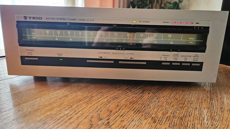 Rare Trio (Kenwood) KT-413 Tuner | Automatic Sequential Tuning | Made in Japan