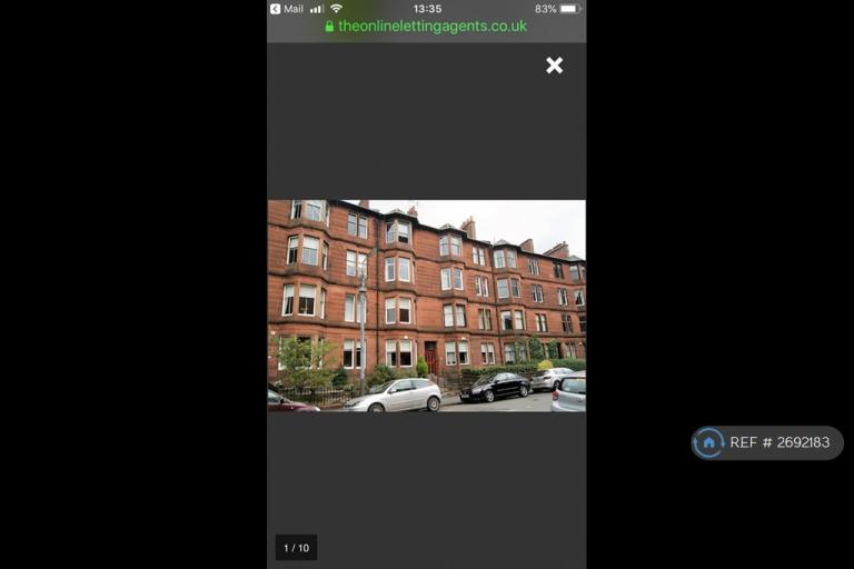 1 bedroom flat in Hyndland, Glasgow, G12 (1 bed) (#2692183)