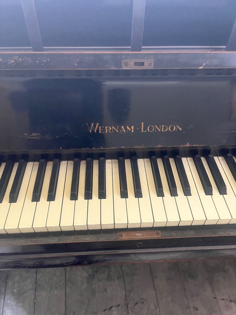 Upright Piano Wernam London 
